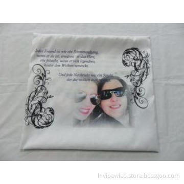 Microfiber King Printed Personalized Pillow Cases in Heat T